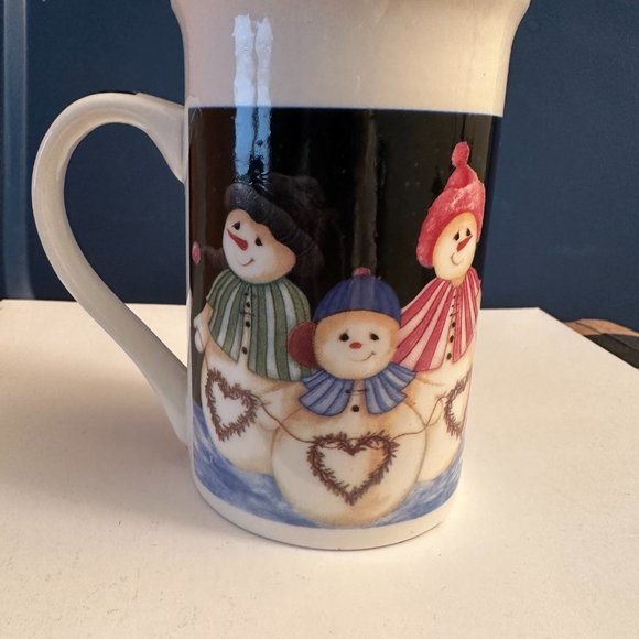 ROYAL NORFOLK 12 OZ SNOWMAN MUG - Picture 3 of 5